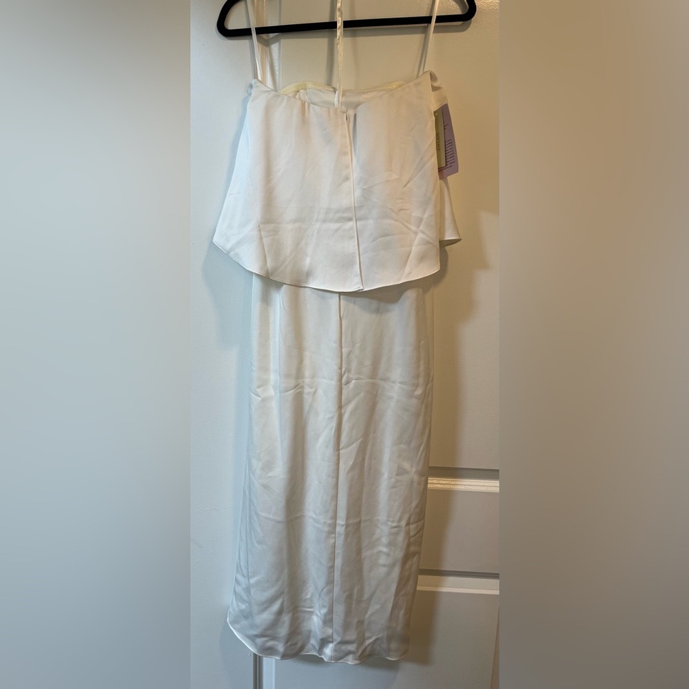 BHLDN Kelli Strapless Tulip Hem Dress, Women’s US 4 - Picture 2 of 8